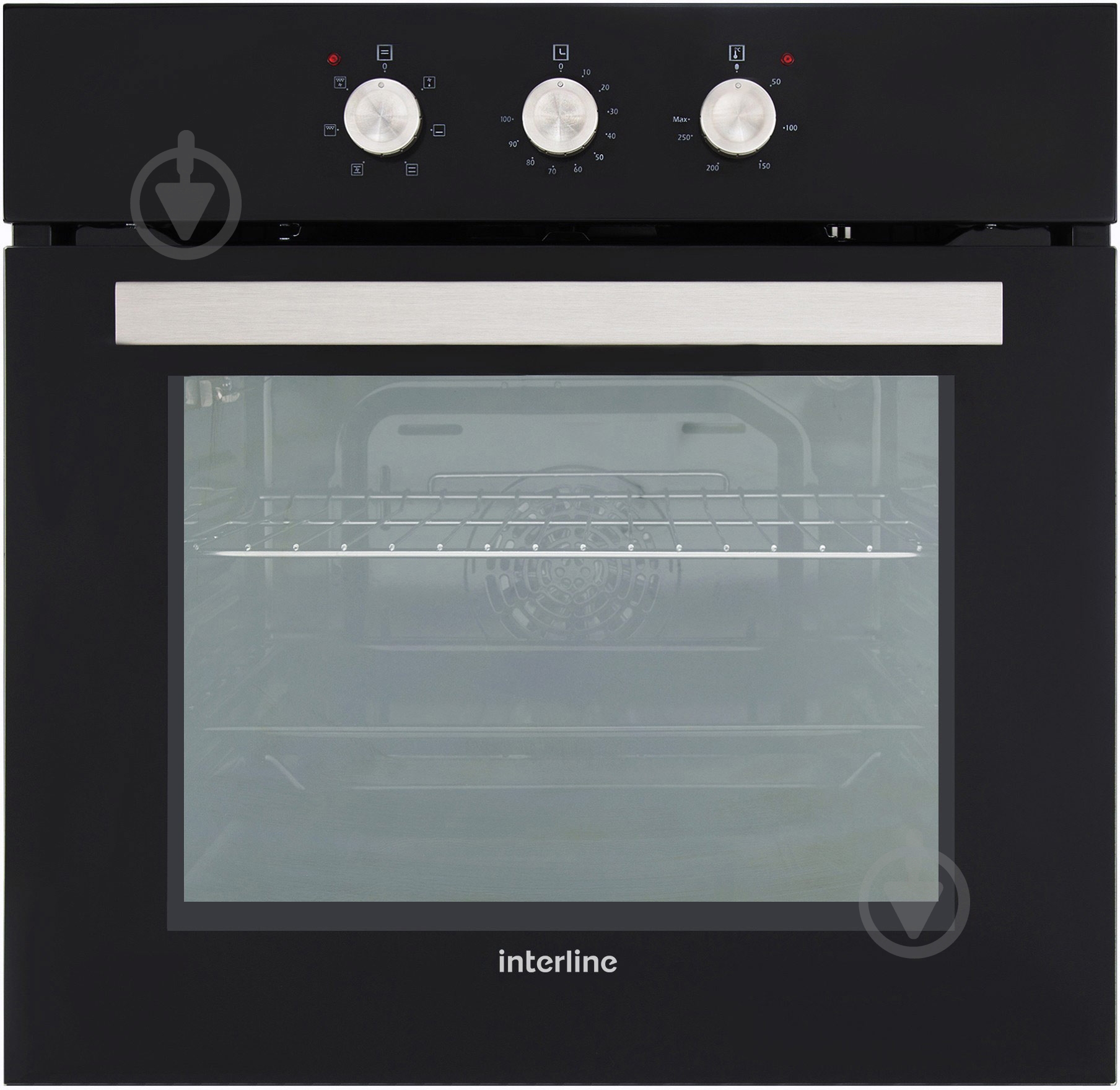 Духовой шкаф Interline OEE 610 BK - фото 1