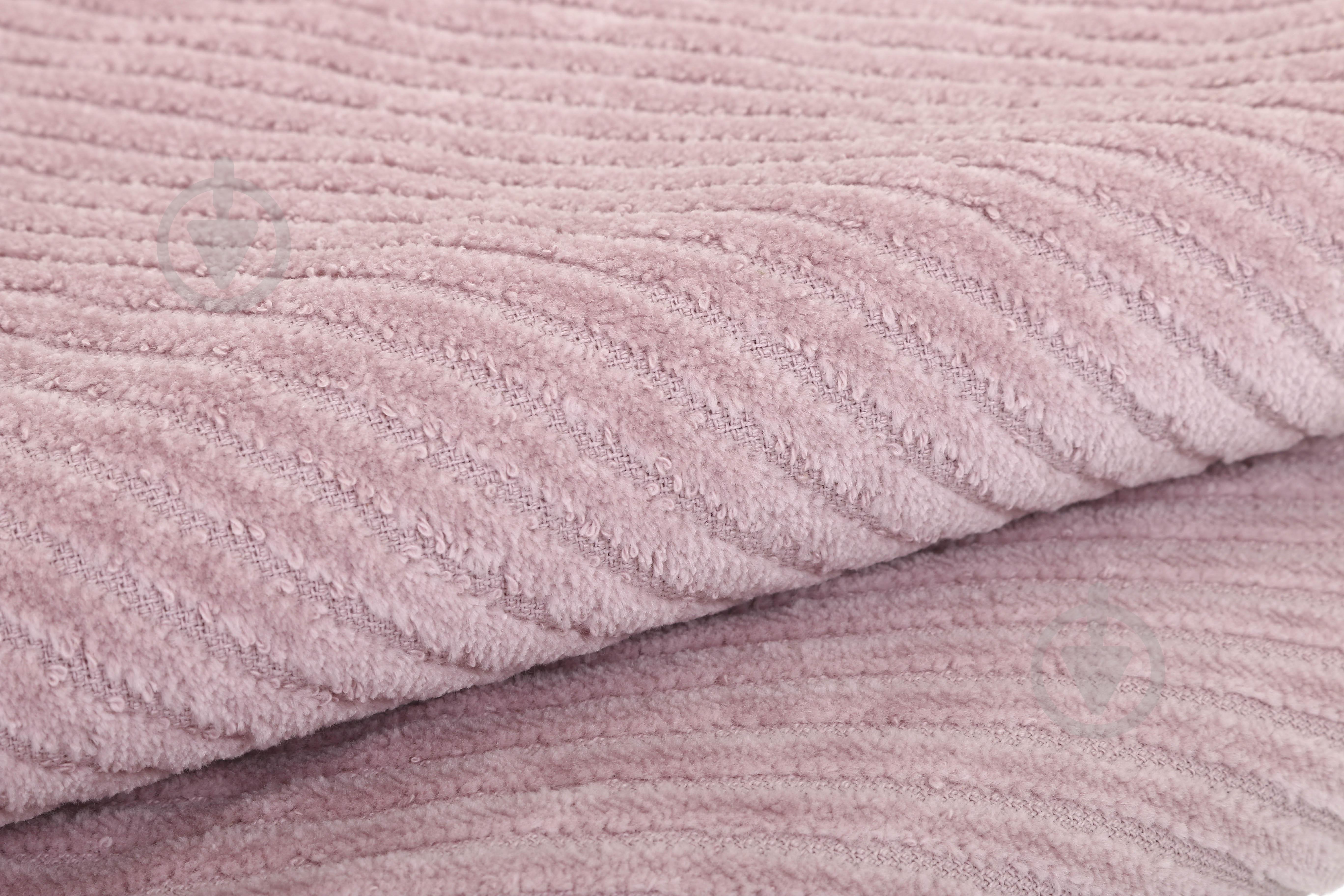 Набор полотенец ABC с халатом и домашней обувью р. L розовый - фото 7 Набор полотенец ABC с халатом и домашней обувью р. L розовый - фото 7