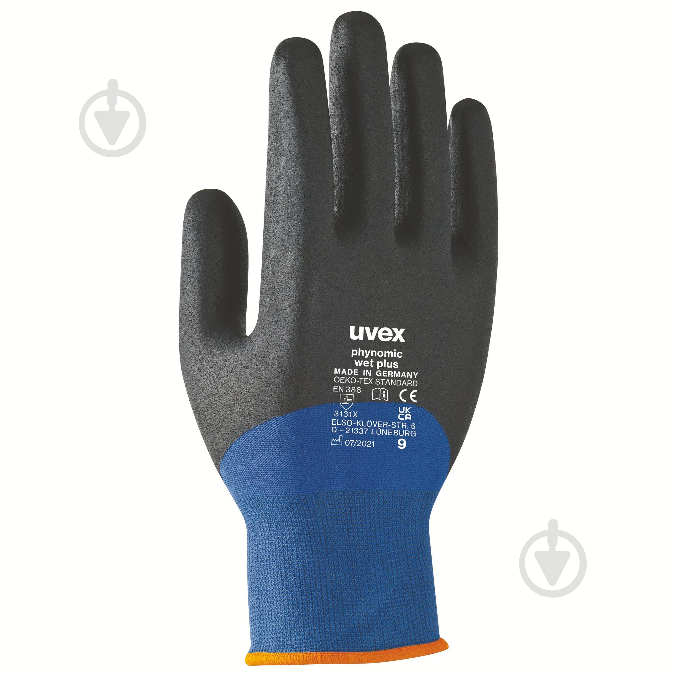 Рукавицы Uvex Phynomic wet plus XL (10) 6006110 - фото 2