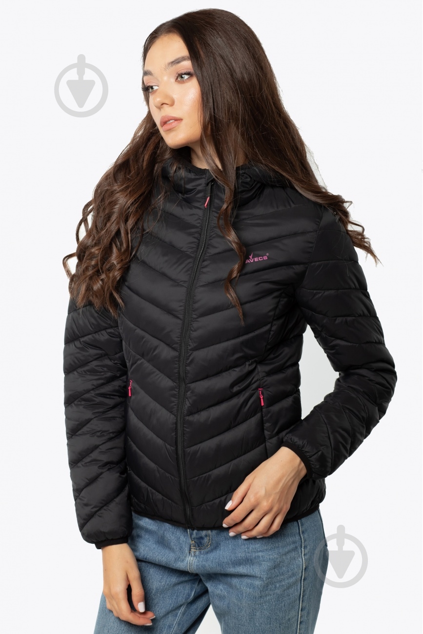 Куртка женская демисезонная Avecs AV-50226B/1 р.XXXXXL черная - фото 1