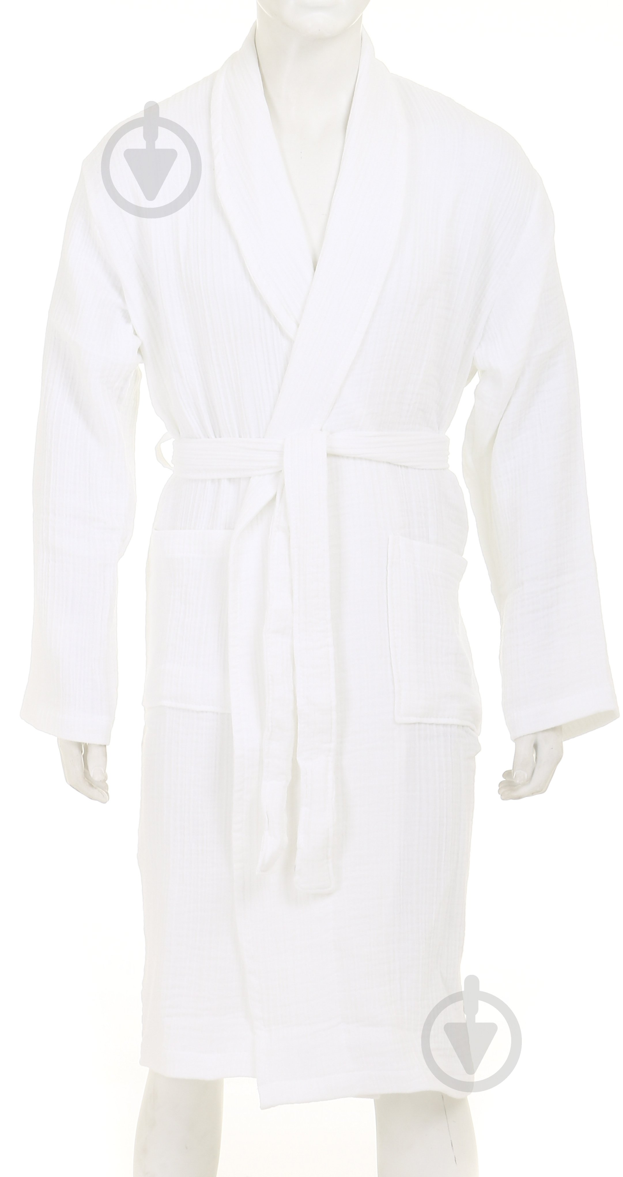 Халат ABC Muslin р. one size белый - фото 1