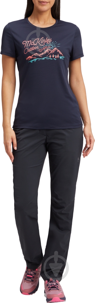 Футболка McKinley Fabi II W 430782-510 р.40 синій - фото 5 Футболка McKinley Fabi II W 430782-510 р.40 синій - фото 5