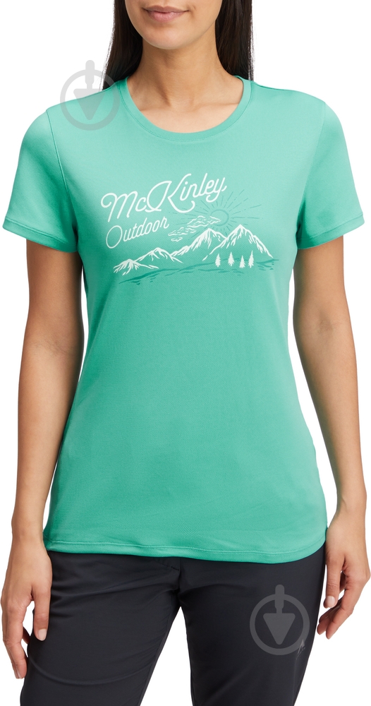 Футболка McKinley Fabi II W 430782-665 р.42 бірюзовий - фото 1