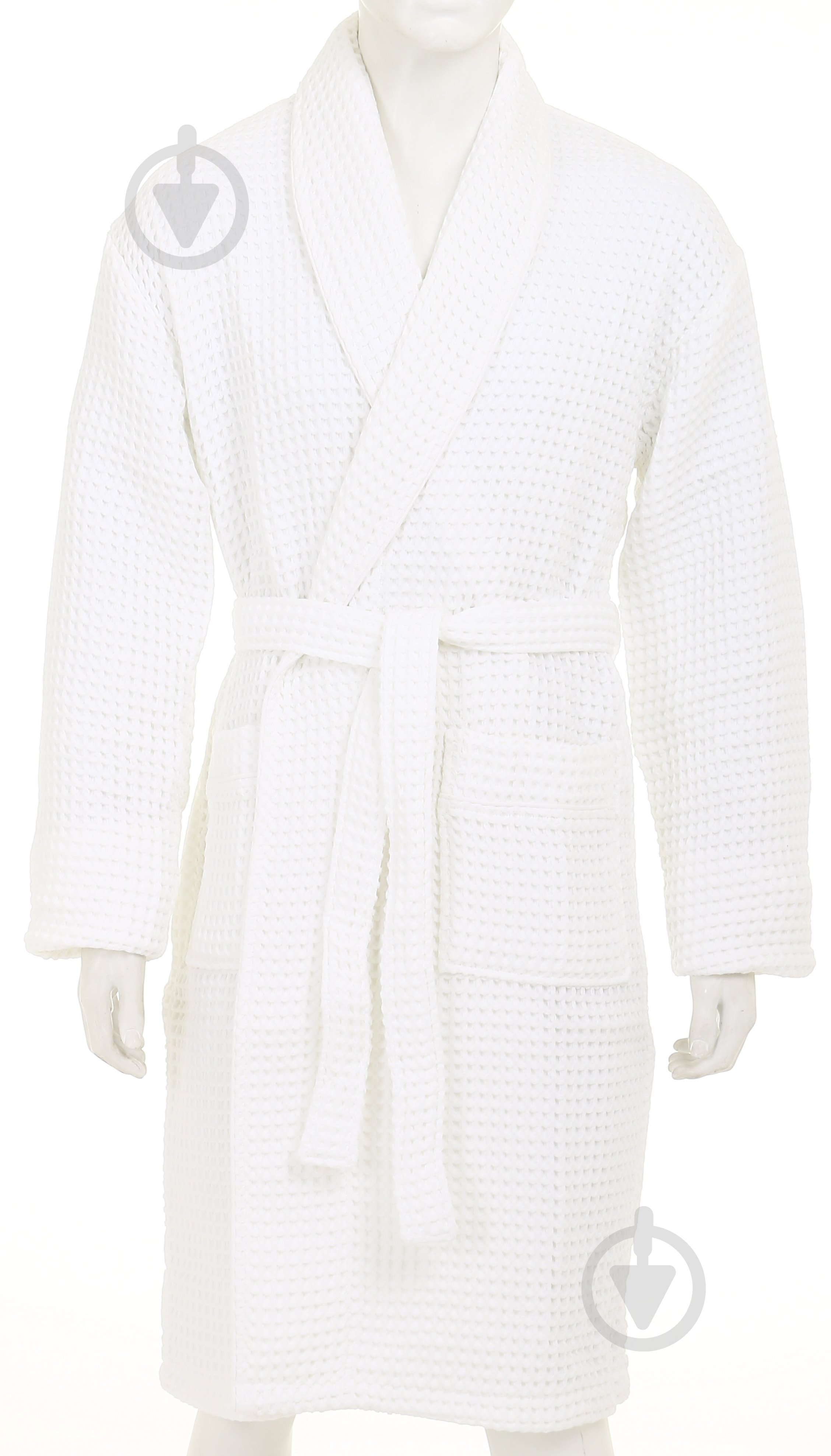 Халат ABC Waffle р. one size белый - фото 1