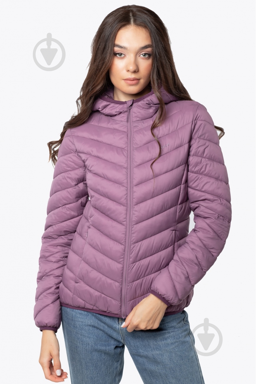 Куртка жіноча демісезонна Avecs AV-50226B/19 р.XXXXL бузкова - фото 3