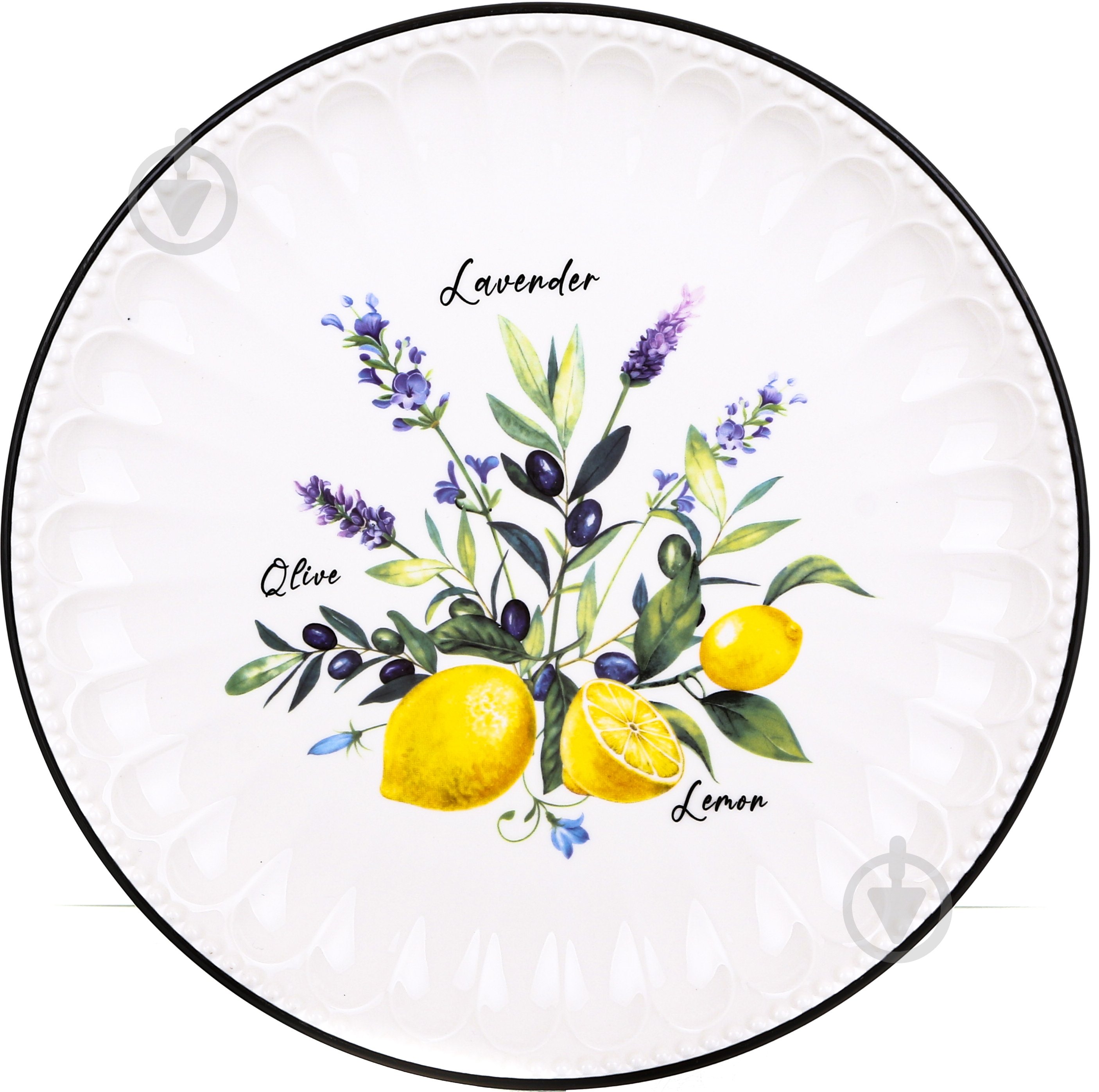 Тарелка подставная Fiora Lemons 26 см - фото 1