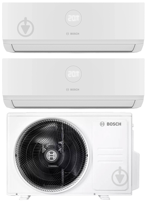 Мультисплит-система Bosch Climate CL5000M 62/3 E + CL3000iU W 26 Eх2 - фото 1 Мультисплит-система Bosch Climate CL5000M 62/3 E + CL3000iU W 26 Eх2 - фото 1