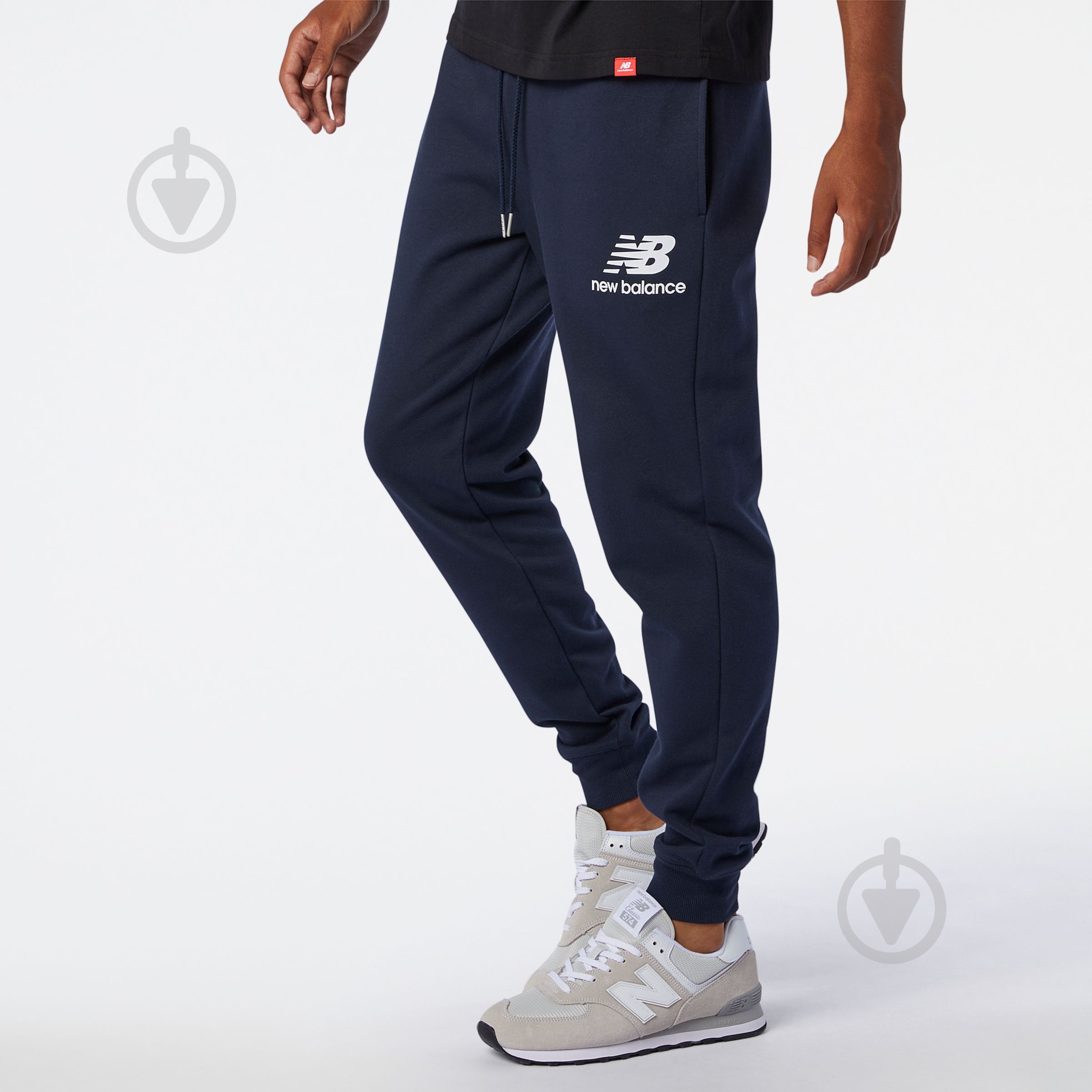 Брюки New Balance MP03558ECL р. 2XL синий - фото 2