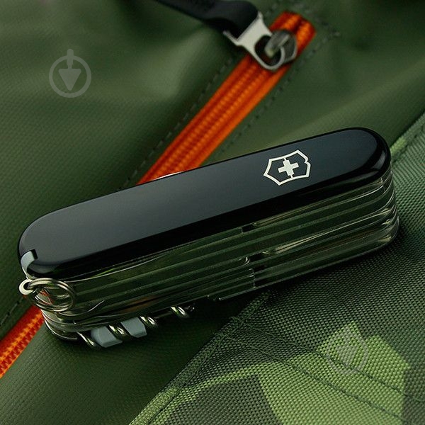 Нож швейцарский Victorinox SwissChamp Black 1.6795.3 (33 инстр) - фото 10