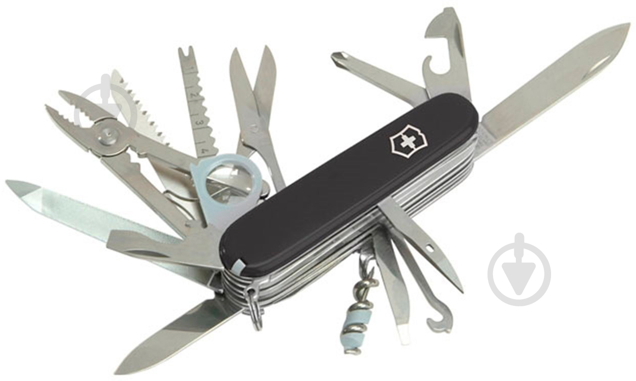 Нож швейцарский Victorinox SwissChamp Black 1.6795.3 (33 инстр) - фото 4