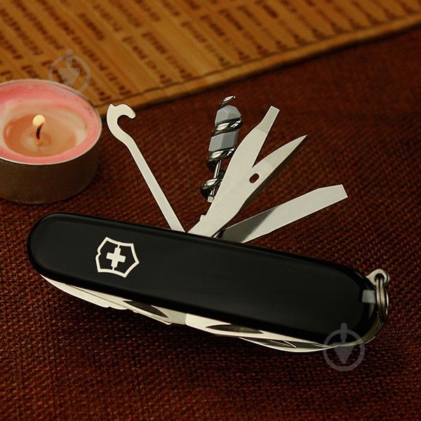 Нож швейцарский Victorinox SwissChamp Black 1.6795.3 (33 инстр) - фото 9