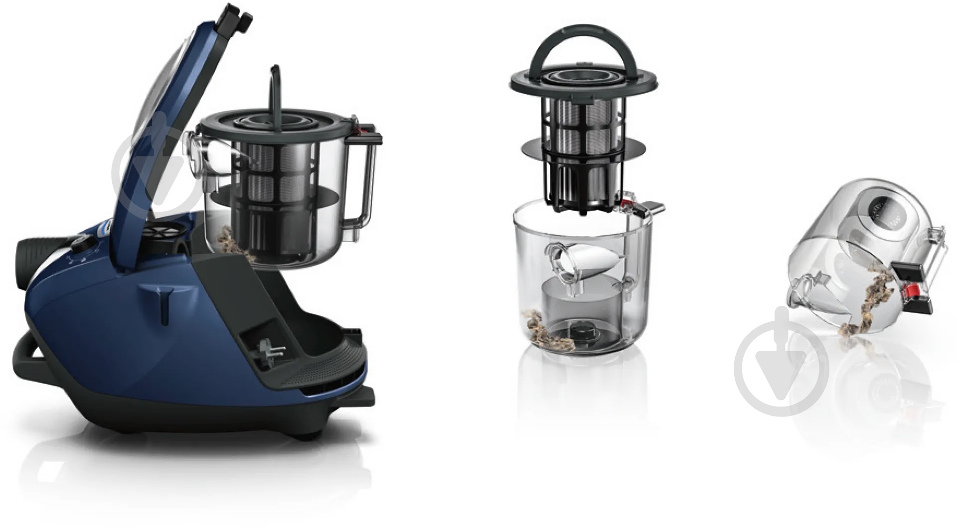 Пылесос Bosch ProSilence BGS7RCL blue - фото 4