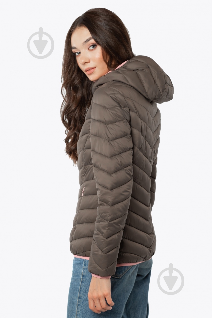 Куртка женская демисезонная Avecs AV-50226B/25 р.XXXXXL зеленая - фото 5 Куртка женская демисезонная Avecs AV-50226B/25 р.XXXXXL зеленая - фото 5