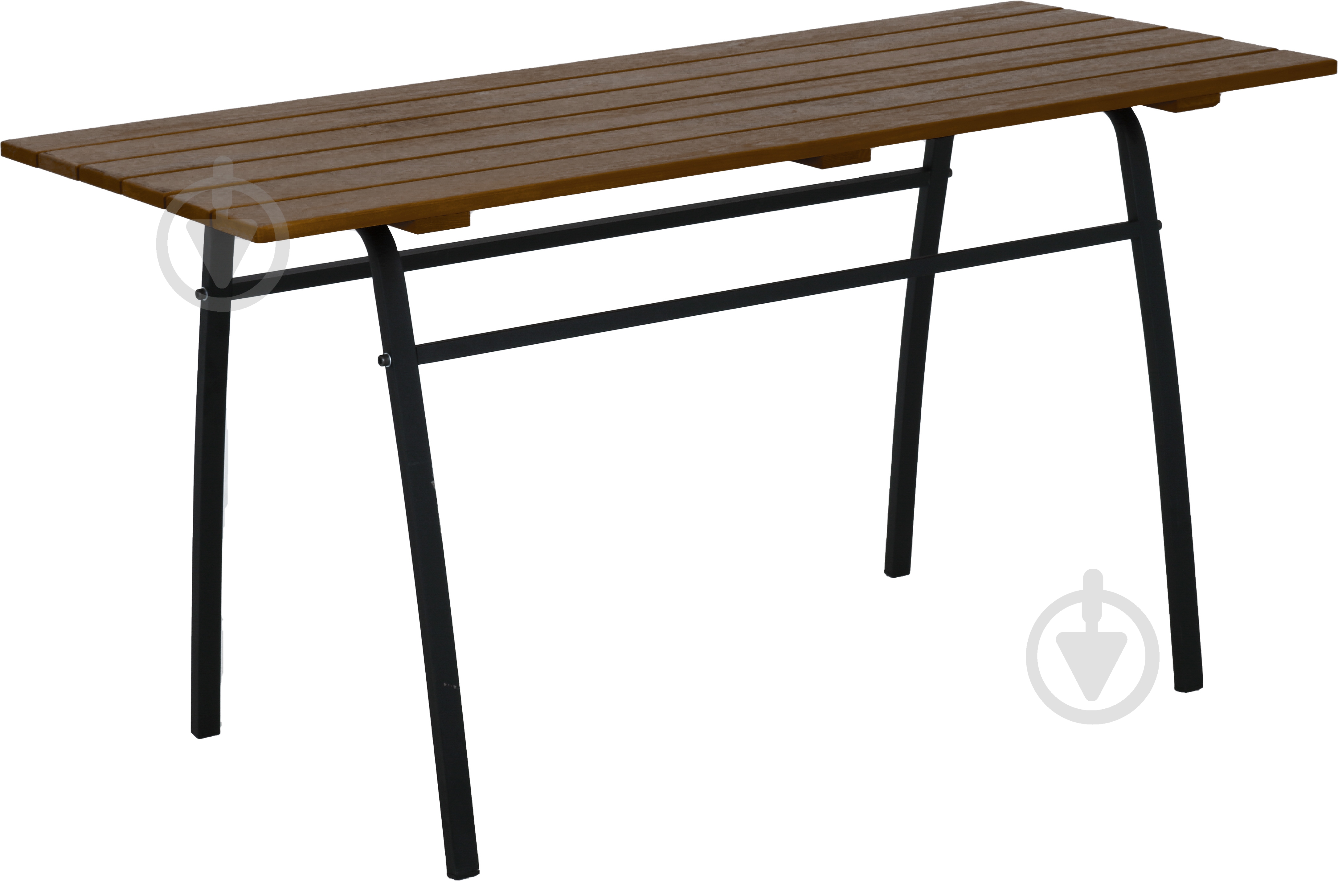 Стол деревянный UBC Group Garden 65x145 см каштан - фото 1