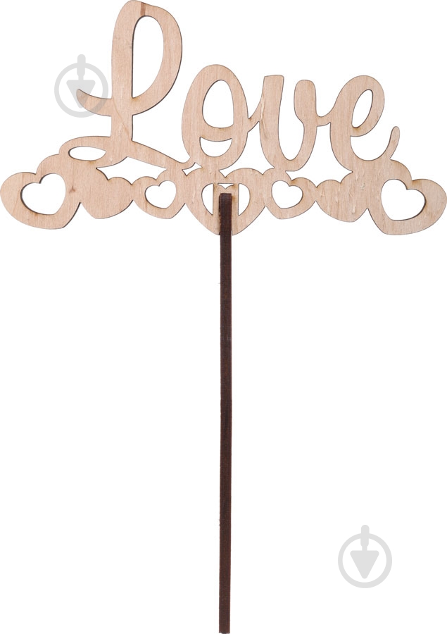 Топпер Top_E_16 Love с сердечками - фото 1 Топпер Top_E_16 Love с сердечками - фото 1