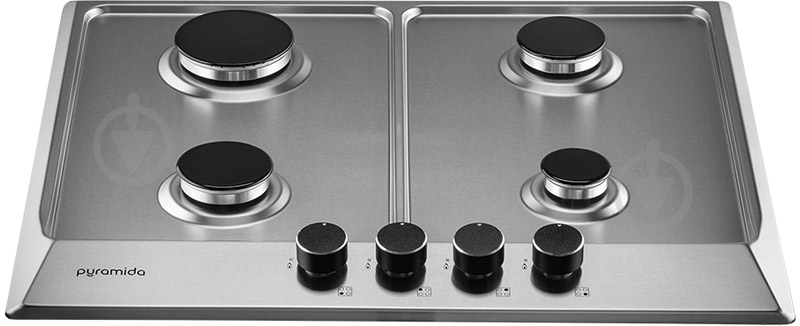 Варочная поверхность газовая Pyramida PFX 644 S Inox - фото 3 Варочная поверхность газовая Pyramida PFX 644 S Inox - фото 3