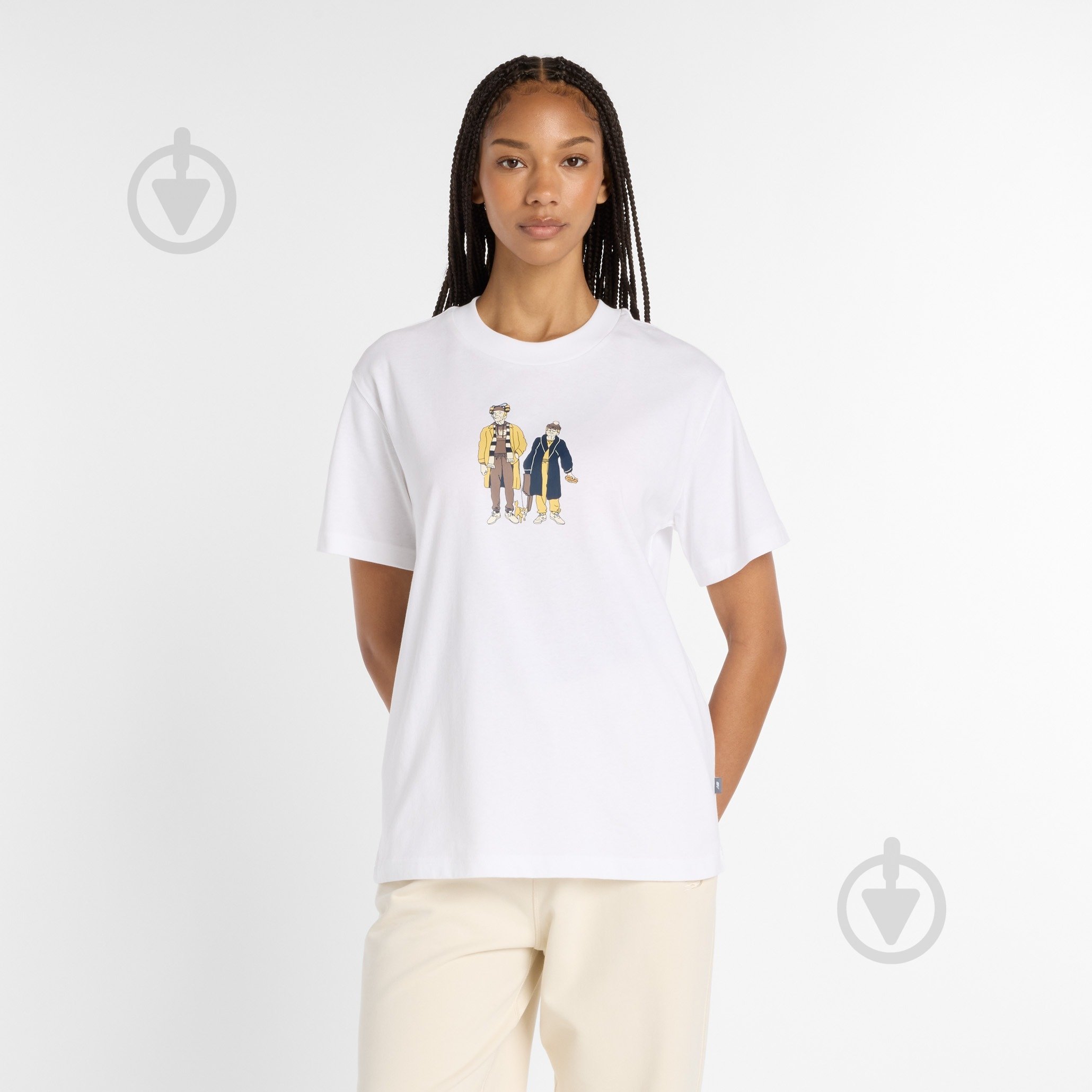 Футболка New Balance WT53926WT р.S білий - фото 1