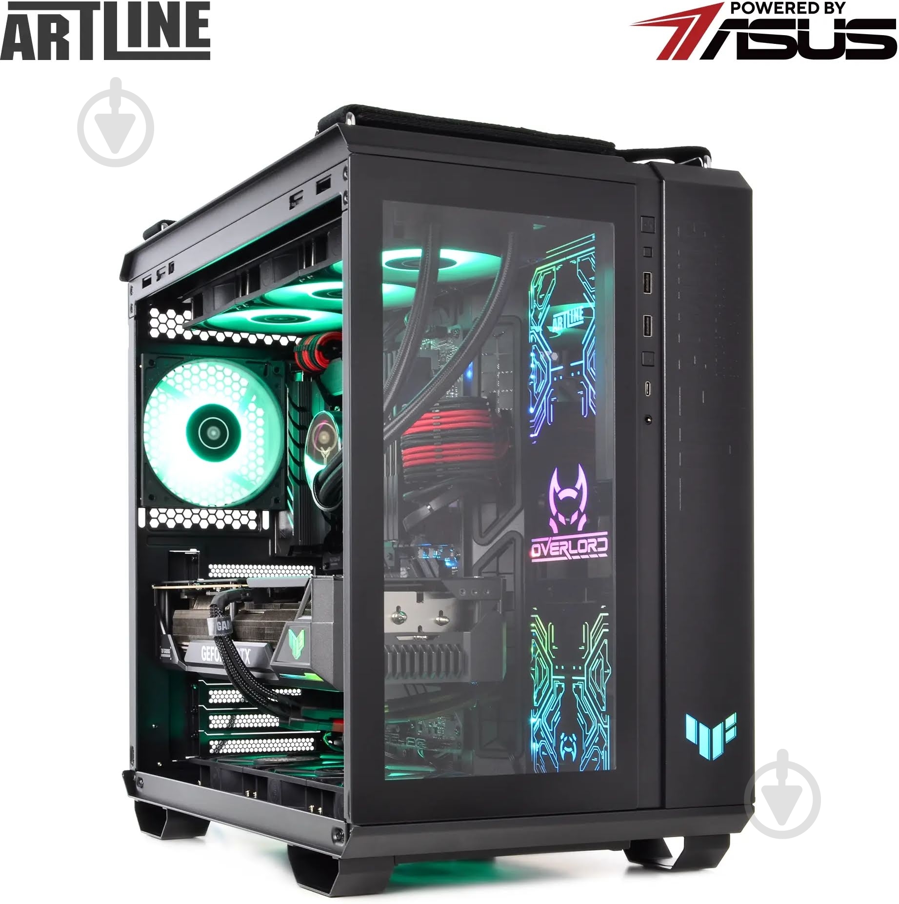 Компьютер Artline Overlord GT502 Windows 11 Home (GT502v115Win) black - фото 3