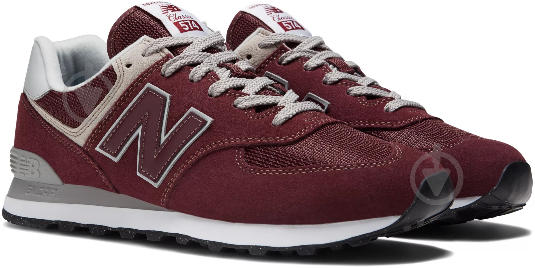 Кроссовки мужские демисезонные New Balance ML574EVM р.42,5 бордовые - фото 4