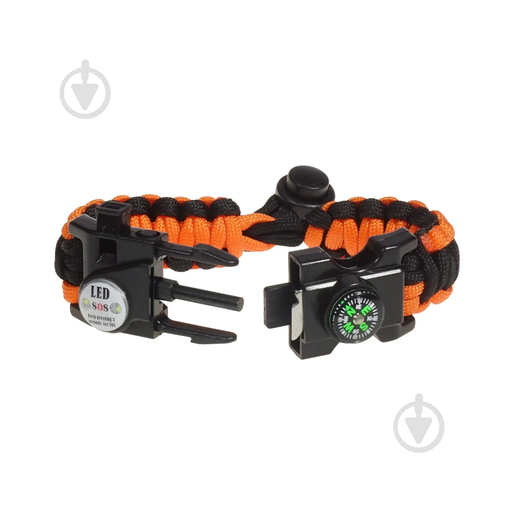 Браслет туристический оранжевый (60290002) - фото 2 Браслет туристический оранжевый (60290002) - фото 2