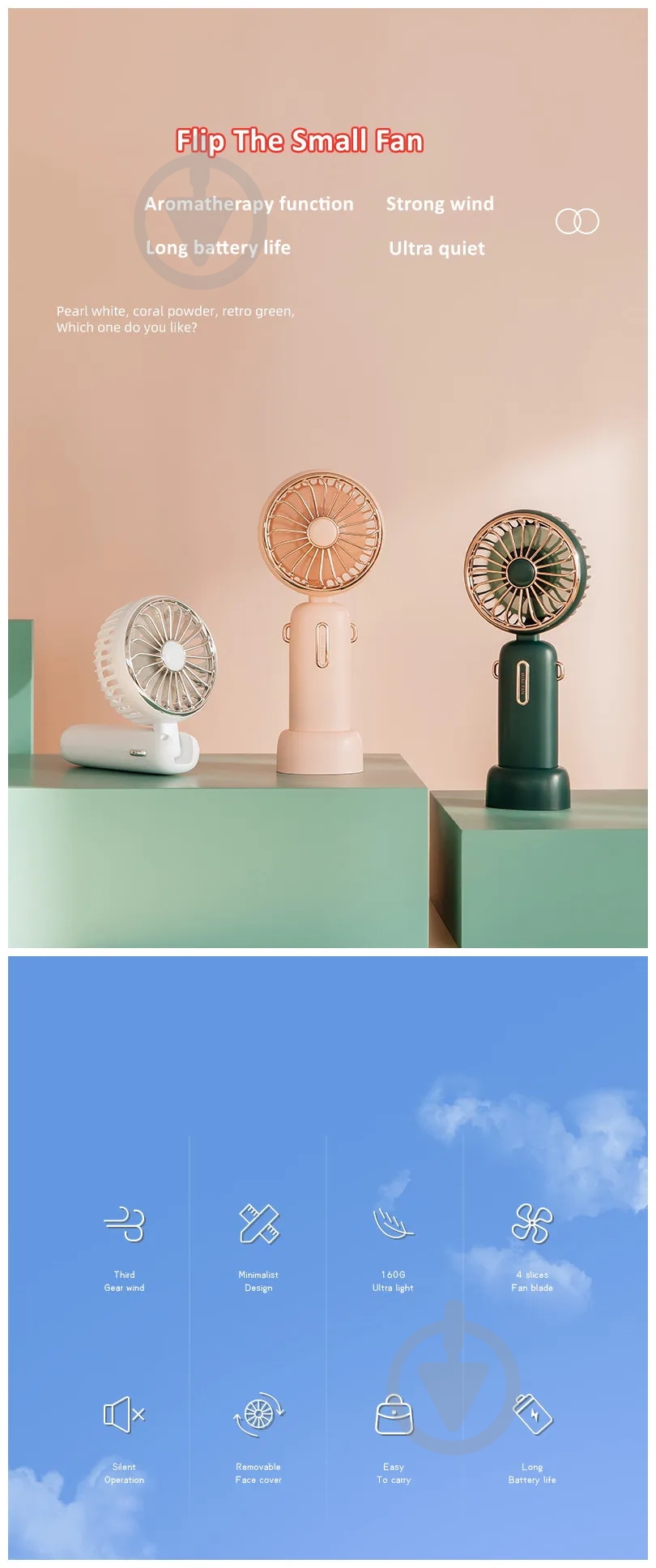 USB-вентилятор HausMark HUF-F4A/Pk - фото 12