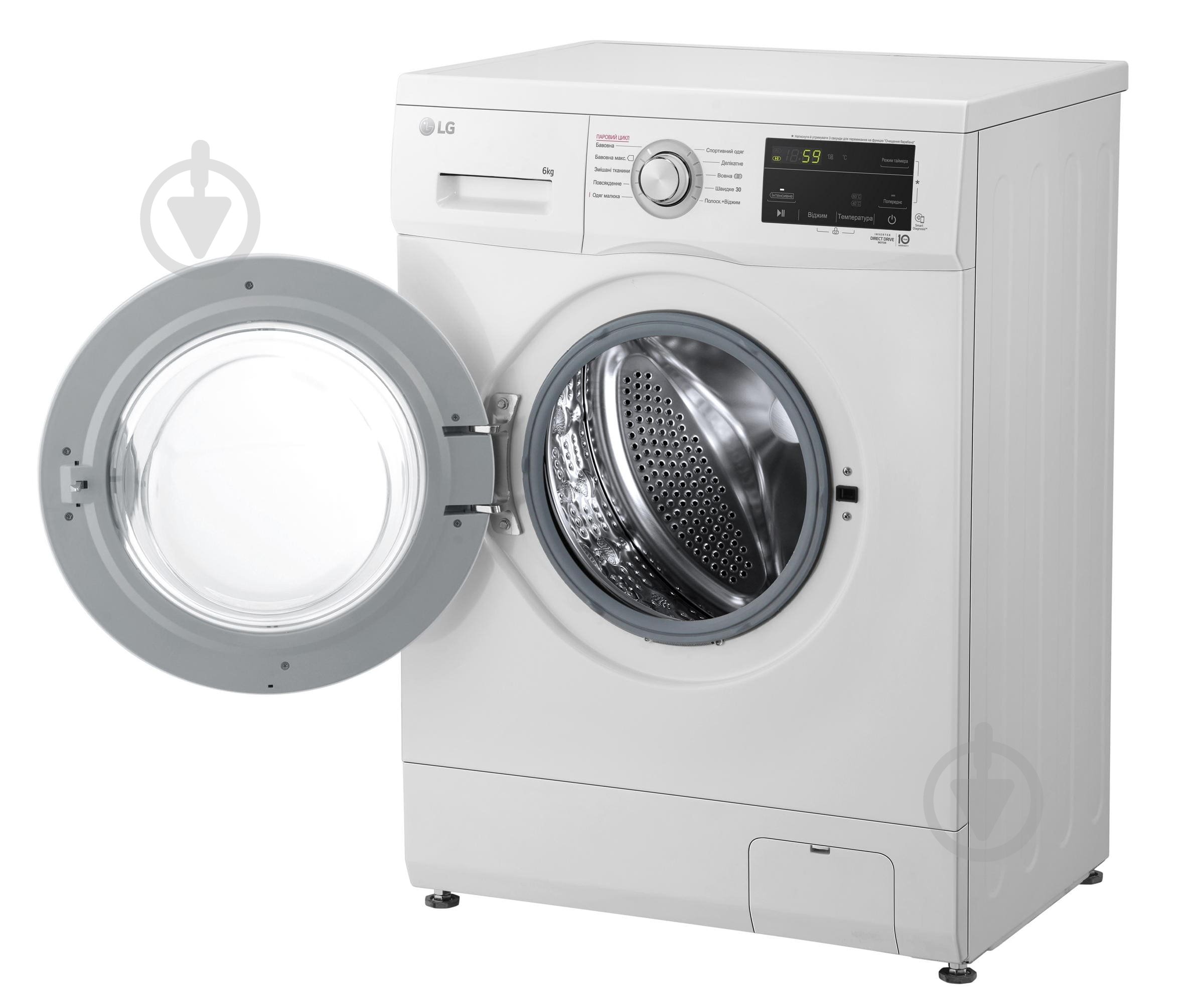 Стиральная машина LG F2J3NS1W - фото 8 Стиральная машина LG F2J3NS1W - фото 8