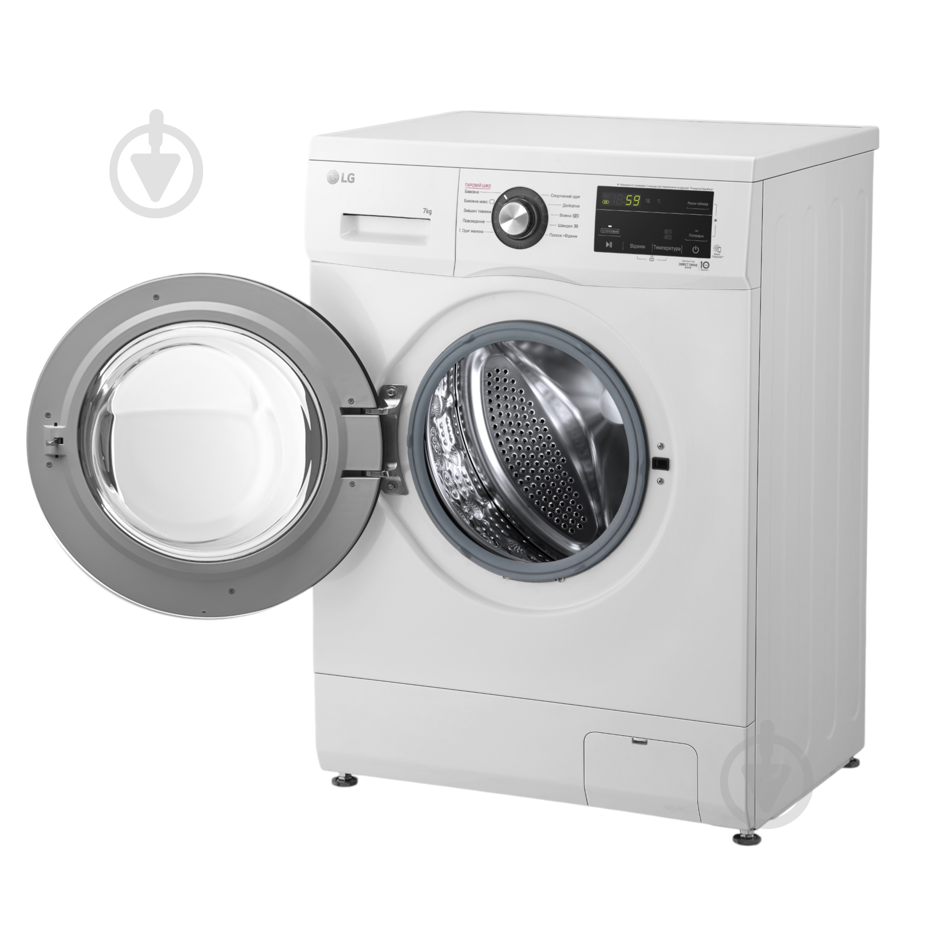 Стиральная машина LG F2J3HS8W - фото 6 Стиральная машина LG F2J3HS8W - фото 6