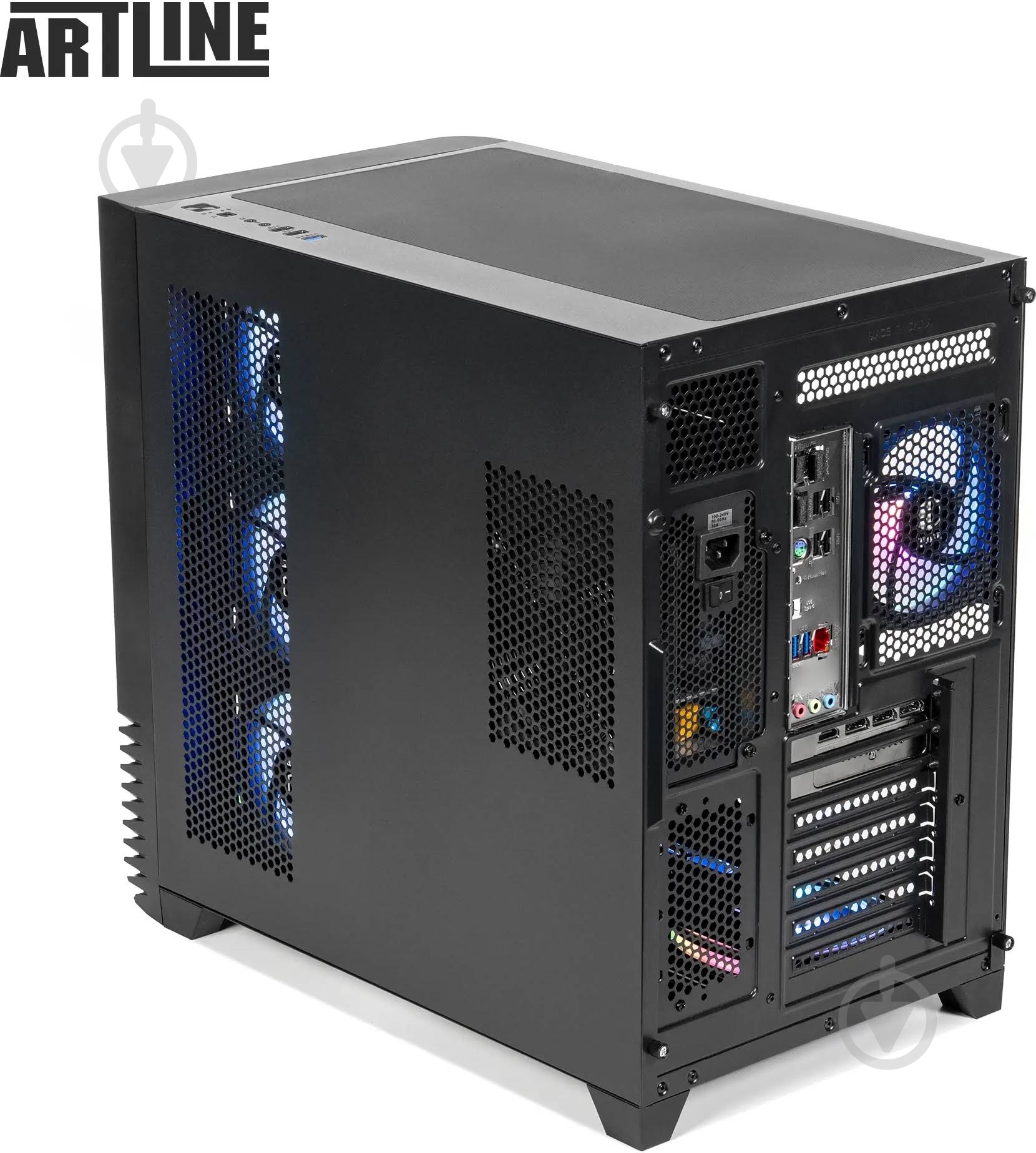 Компьютер Artline Gaming X77 Windows 11 Home (X77v116Win) black - фото 7