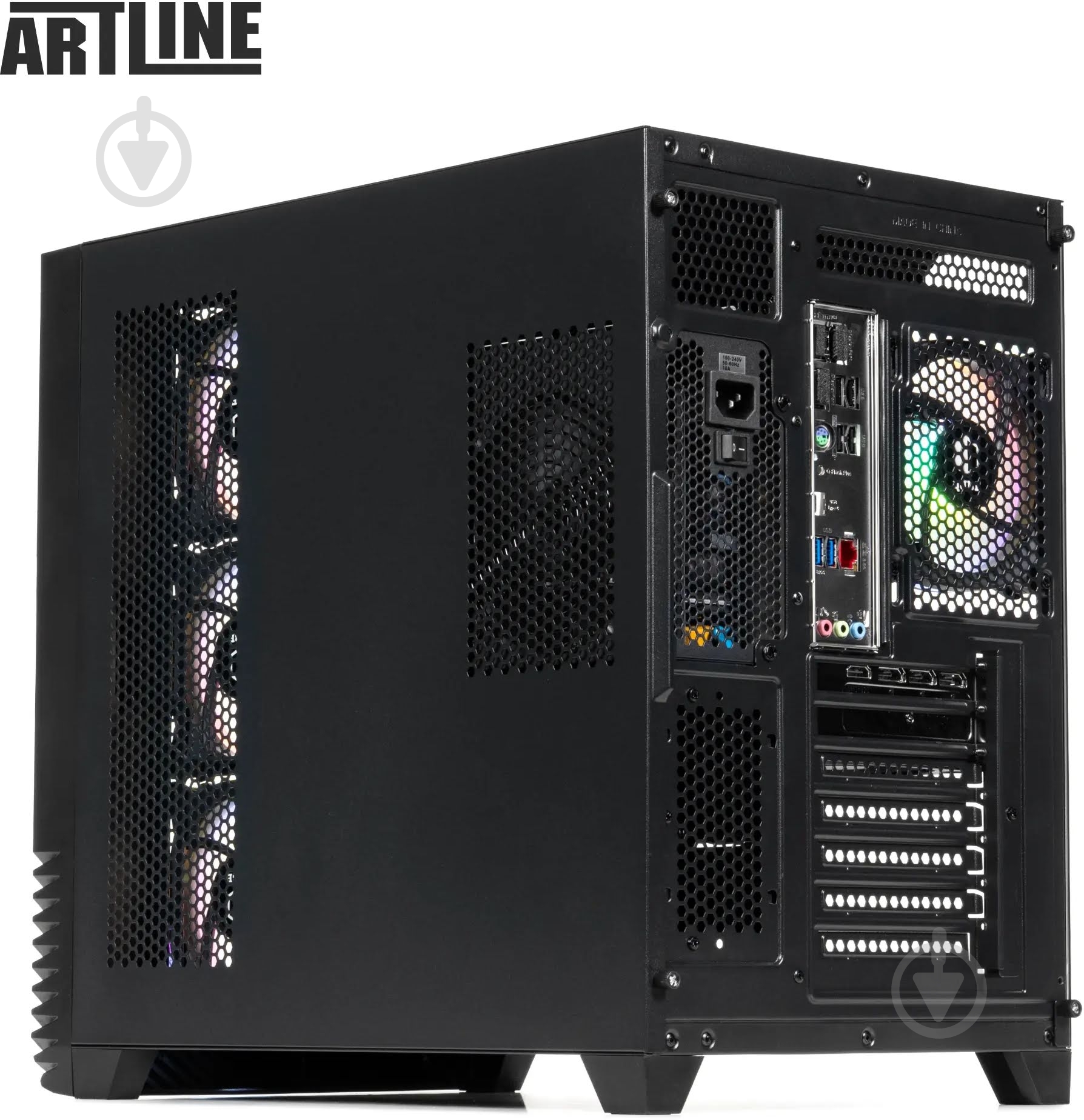 Компьютер Artline Gaming X77 Windows 11 Home (X77v117Win) black - фото 6