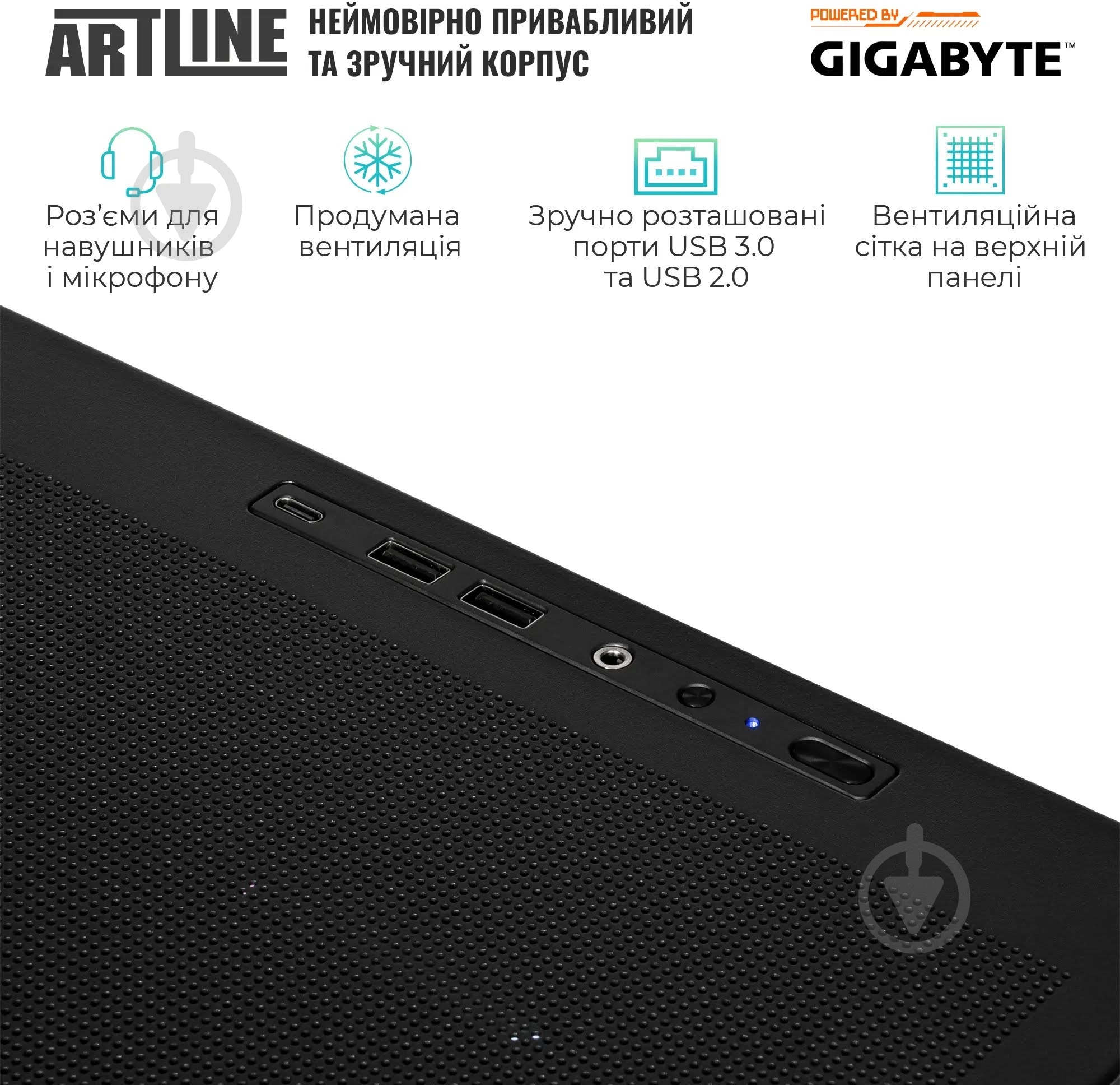 Компьютер Artline Gaming TANK Windows 11 Home (Tankv77Win) black - фото 11