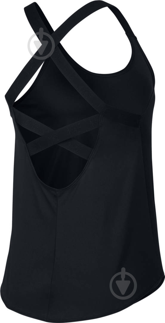 Майка Nike W NK DRY TANK ELASTIKA AO9791-010 р.S чорний - фото 2