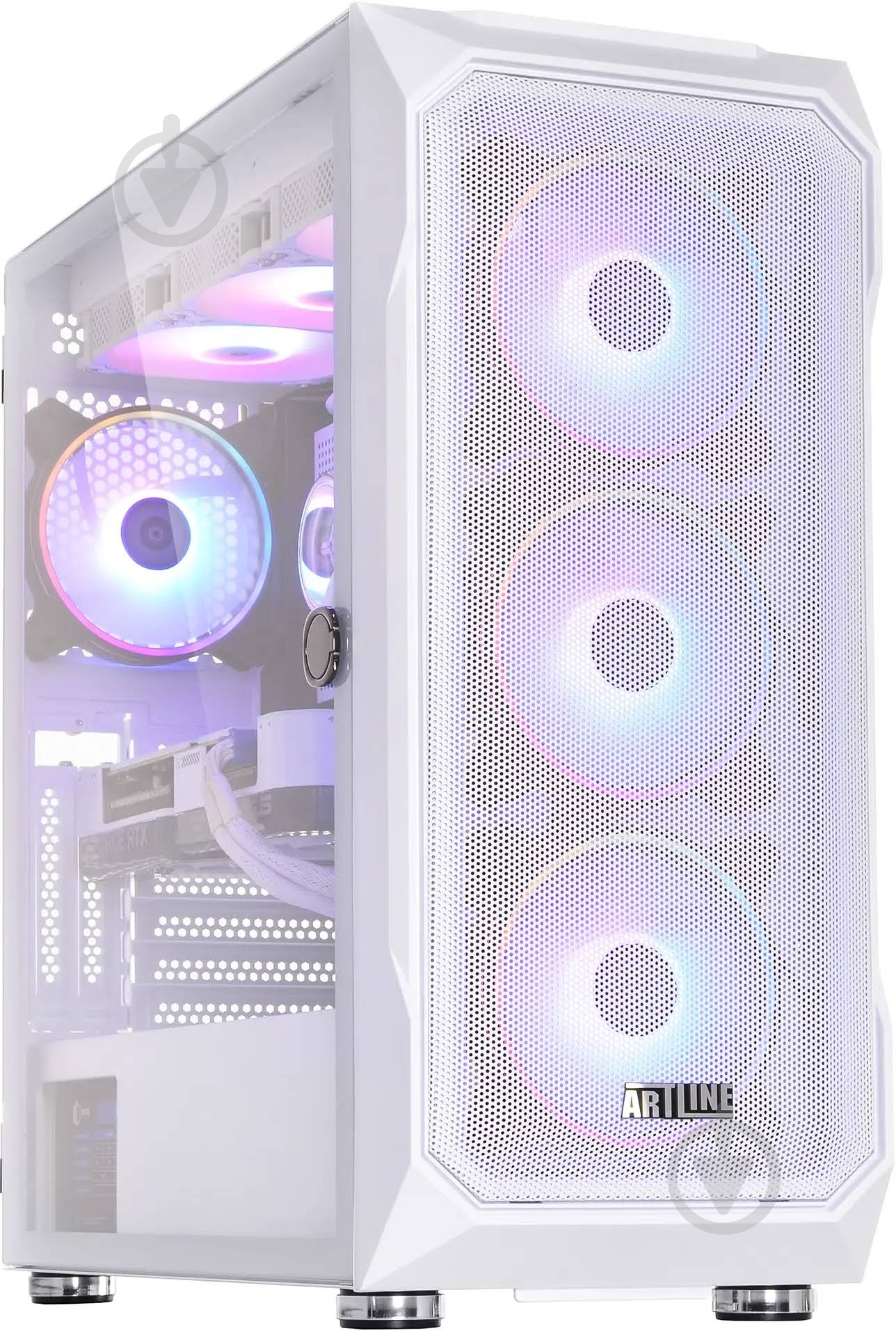 Компьютер Artline Gaming X77WHITE (X77Whitev119) white - фото 1 Компьютер Artline Gaming X77WHITE (X77Whitev119) white - фото 1