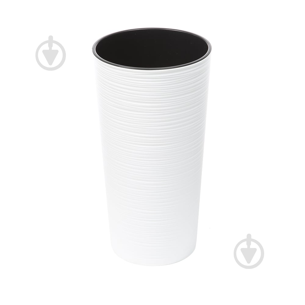 Вазон пластик LILIA DLUTO 25х47 см круглый белый матовый 9,5 л Lamela (9057269) - фото 1 Вазон пластик LILIA DLUTO 25х47 см круглый белый матовый 9,5 л Lamela (9057269) - фото 1