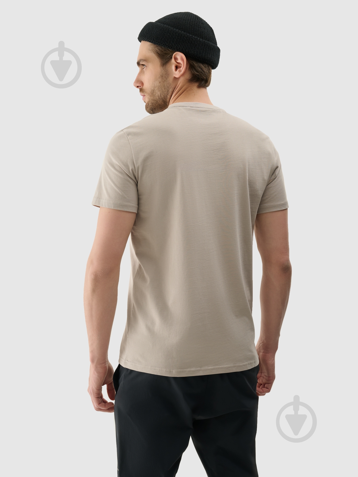 Футболка 4F TSHIRT M2209 р.L бежевый - фото 4 Футболка 4F TSHIRT M2209 р.L бежевый - фото 4