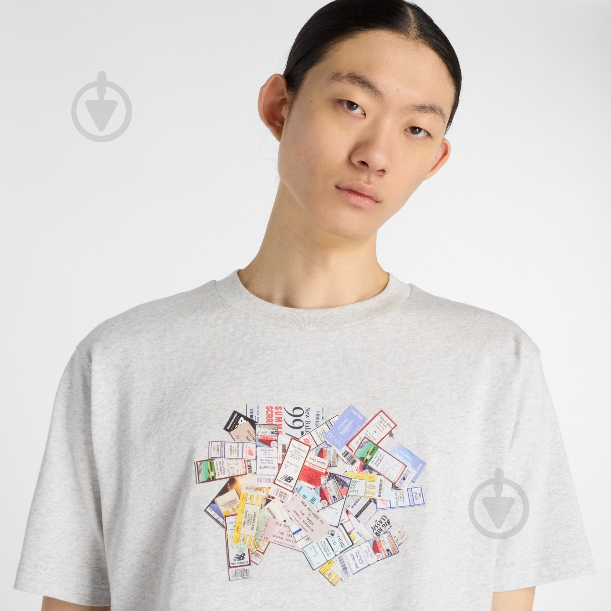 Футболка New Balance MT53905AHH р.2XL серый - фото 6 Футболка New Balance MT53905AHH р.2XL серый - фото 6