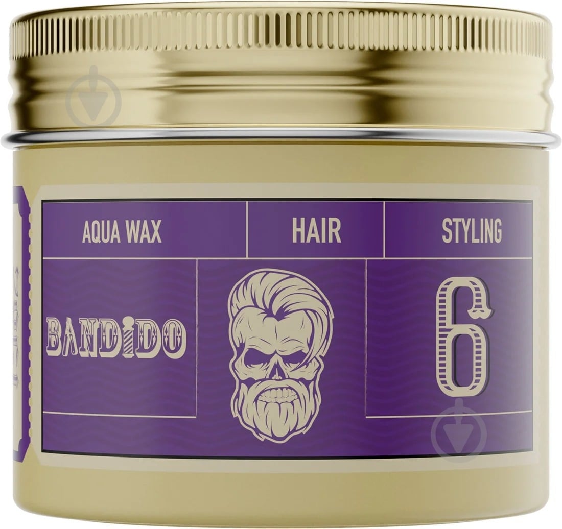 Воск BANDIDO Aqua Wax 6 Medium Violetta 125 мл - фото 1