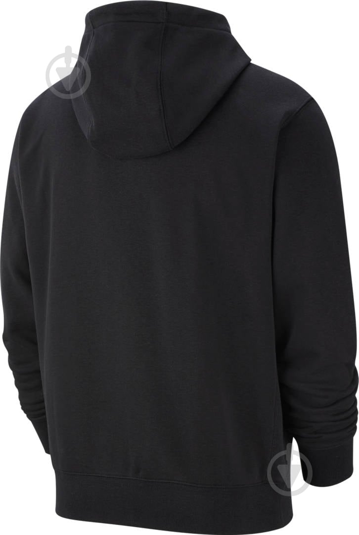 Джемпер Nike M NSW CLUB HOODIE FZ FT BV2648-010 р. M черный - фото 2