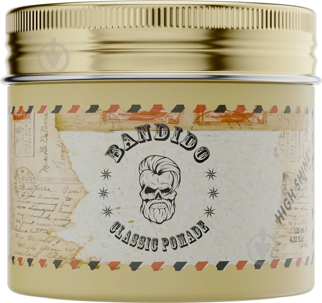 Помада для волос BANDIDO Classic Pomade 125 мл - фото 1 Помада для волос BANDIDO Classic Pomade 125 мл - фото 1