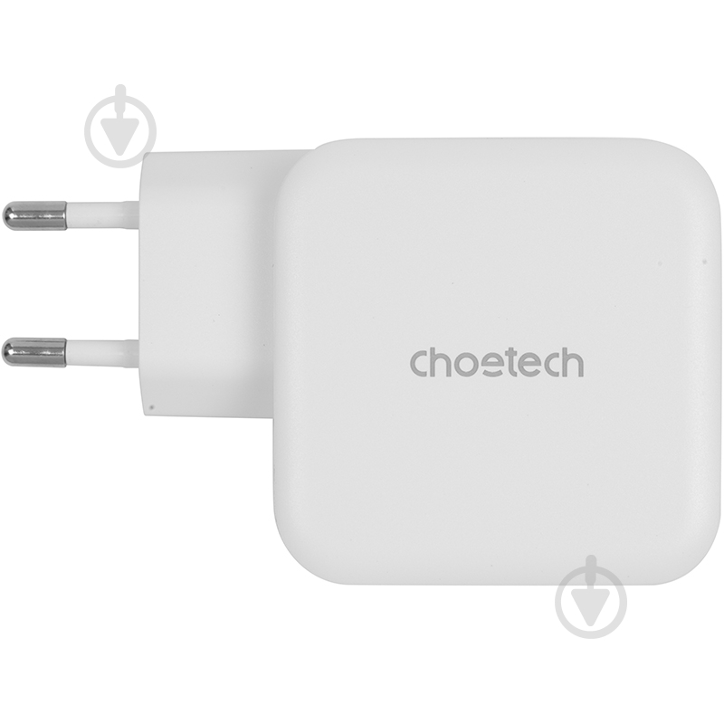 Зарядное устройство Choetech GaN USB Type-C, Type-A 65W, PD, QC - фото 2