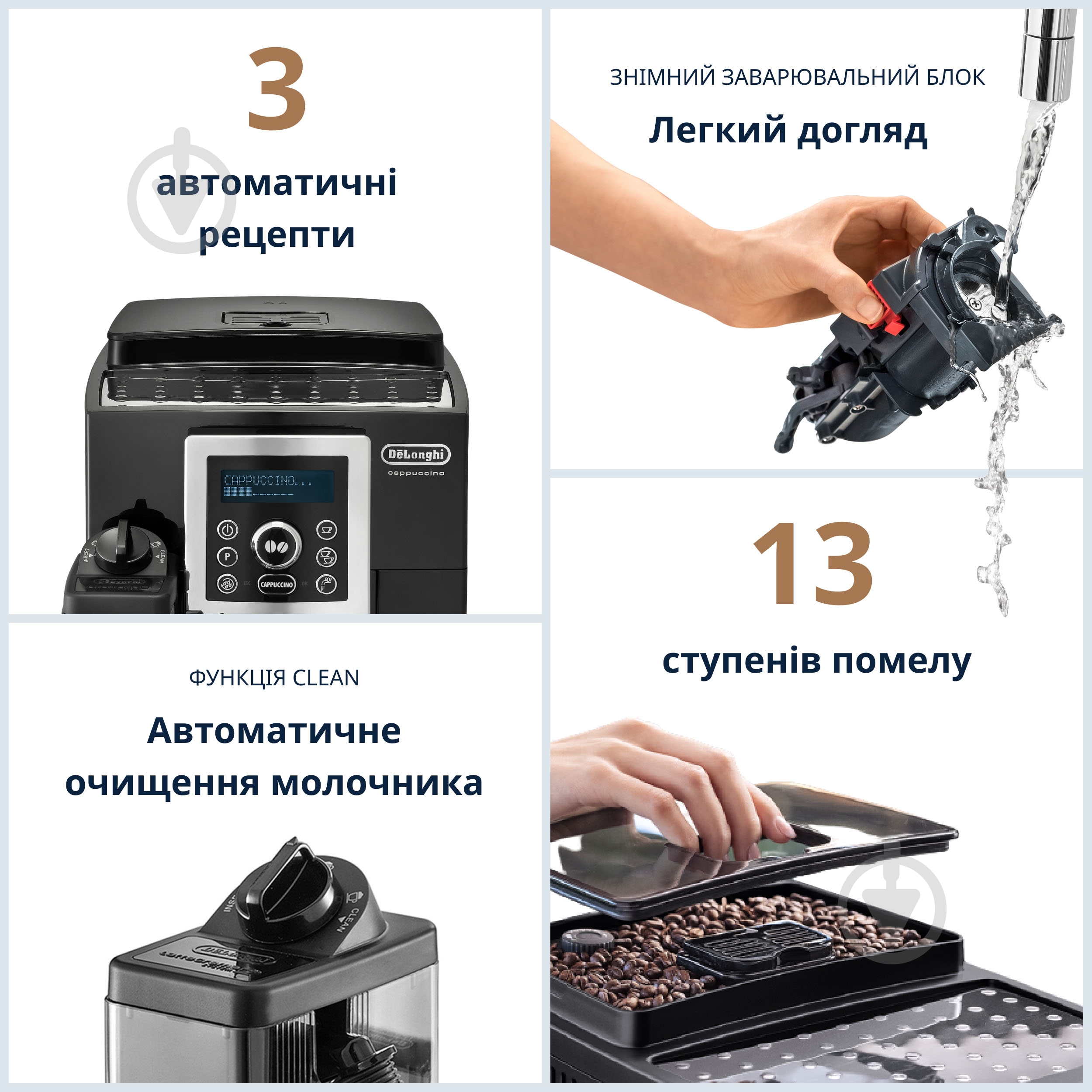 Кавомашина Delonghi ECAM23.460.B - фото 2