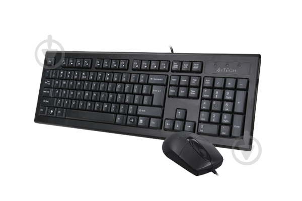 Комплект клавіатура та миша A4Tech KR-8572S (Black) - фото 3