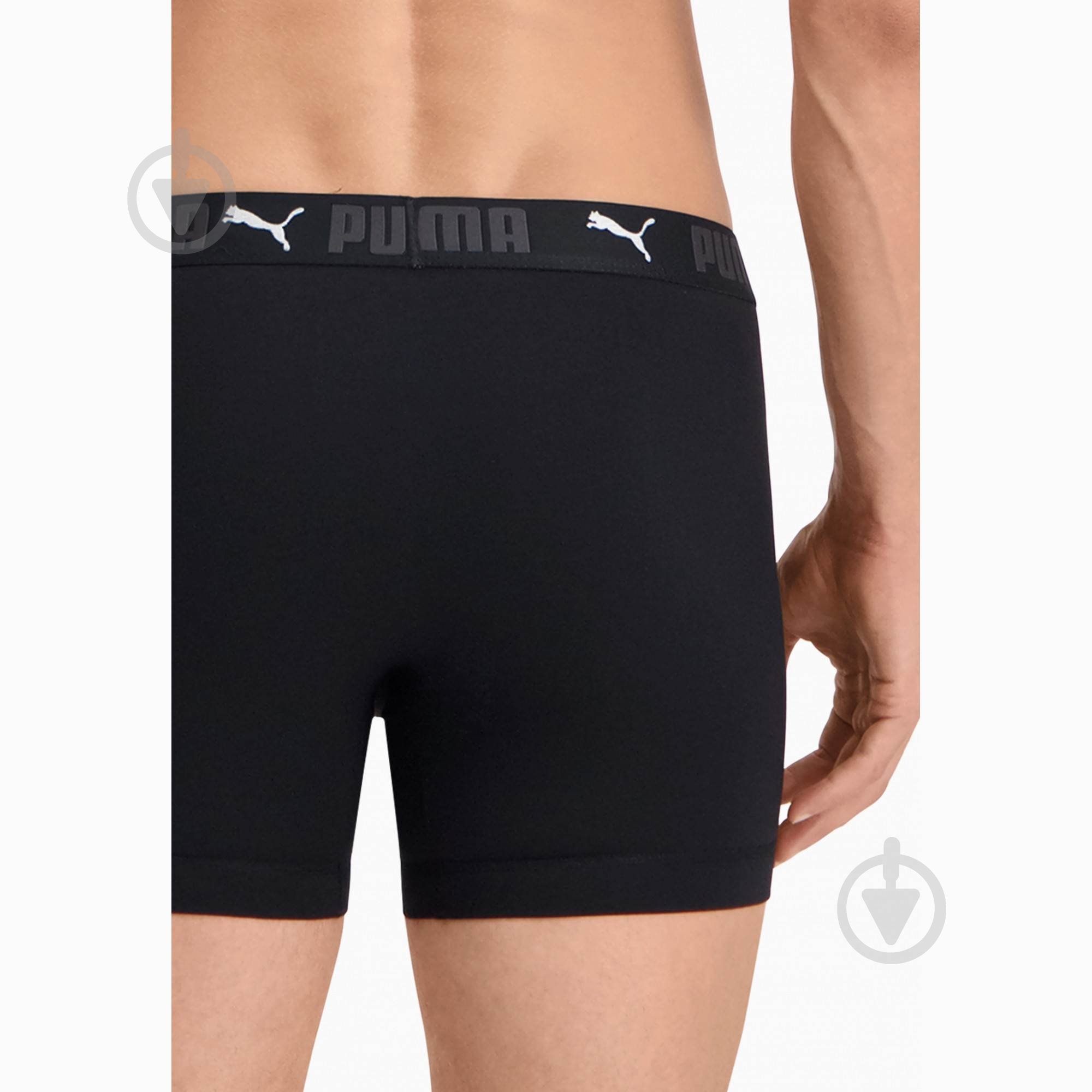 Труси чоловічі Puma комплект 2 шт 93552101 S чорний - фото 4