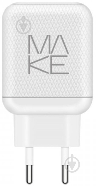 Зарядний пристрій Make 30W PD+QC White (MCW-326PWH) - фото 2