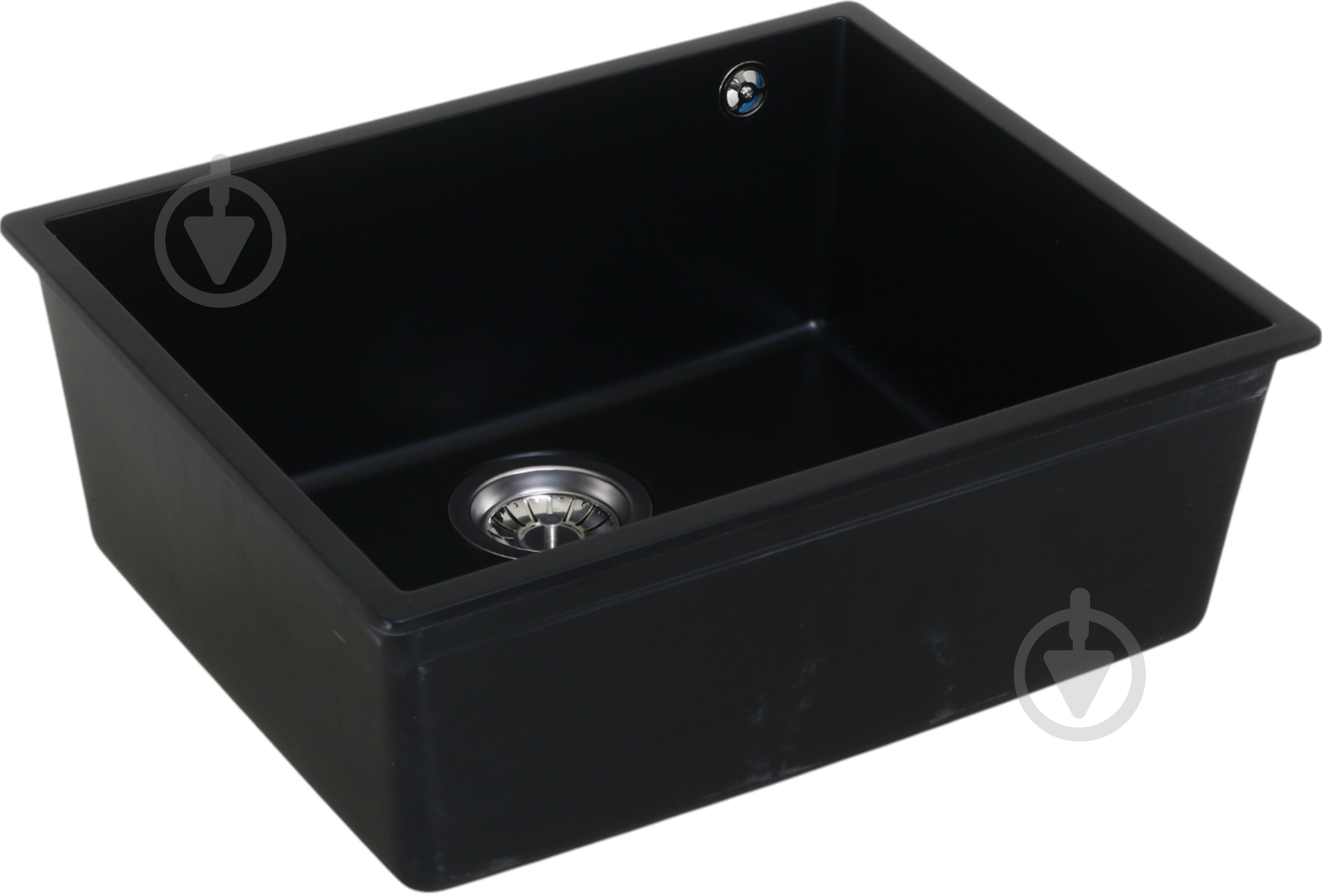 Мойка ScandiSPA из кварцевого песка Utto black - фото 2