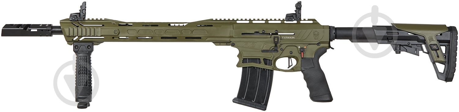 Рушниця Typhoon F12 Sport GEN4 12/76 GREEN 47cm - фото 3 Рушниця Typhoon F12 Sport GEN4 12/76 GREEN 47cm - фото 3