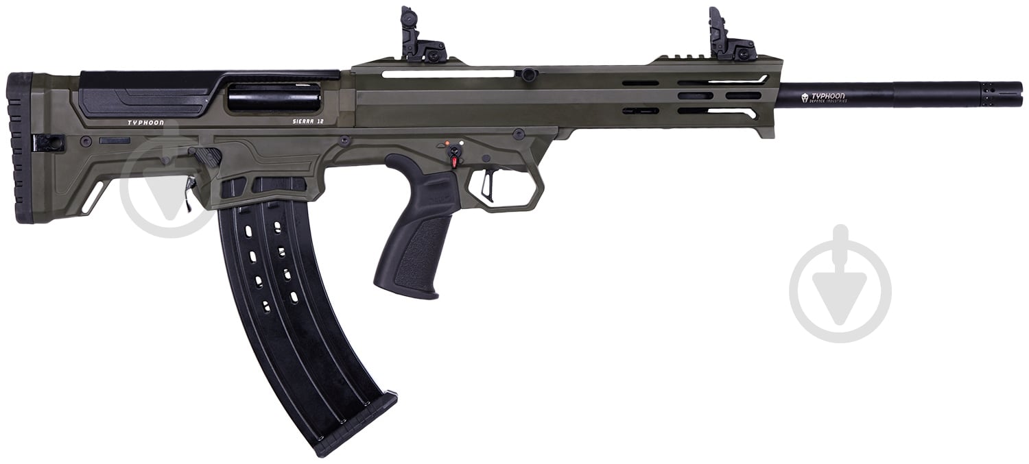 Рушниця Typhoon SIERRA 12 OD GREEN S 12/76 51cm - фото 2