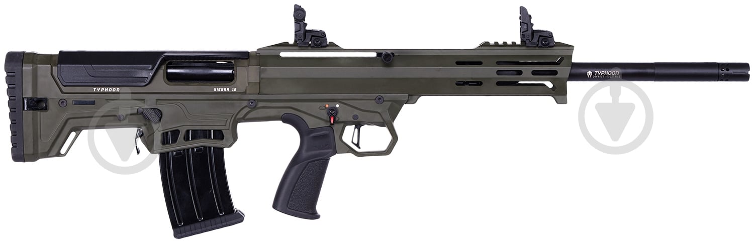 Рушниця Typhoon SIERRA 12 OD GREEN S 12/76 51cm - фото 1