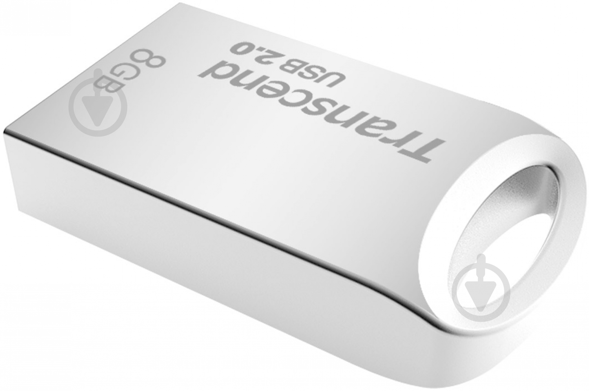 Флеш-память USB Transcend JetFlash 510 8 ГБ USB 2.0 silver (TS8GJF510S) - фото 2
