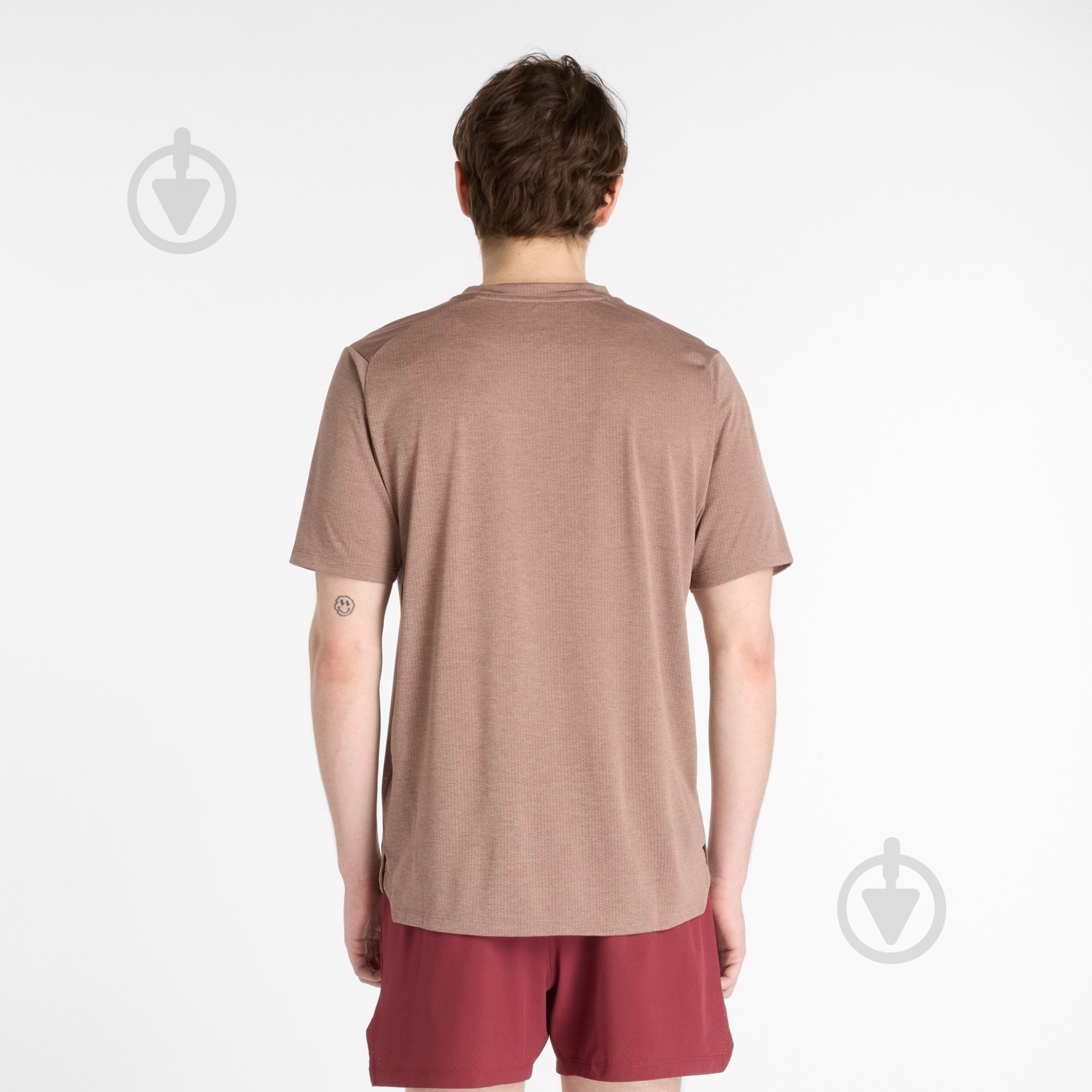 Футболка New Balance MT41253EAT р.S коричневий - фото 4 Футболка New Balance MT41253EAT р.S коричневий - фото 4