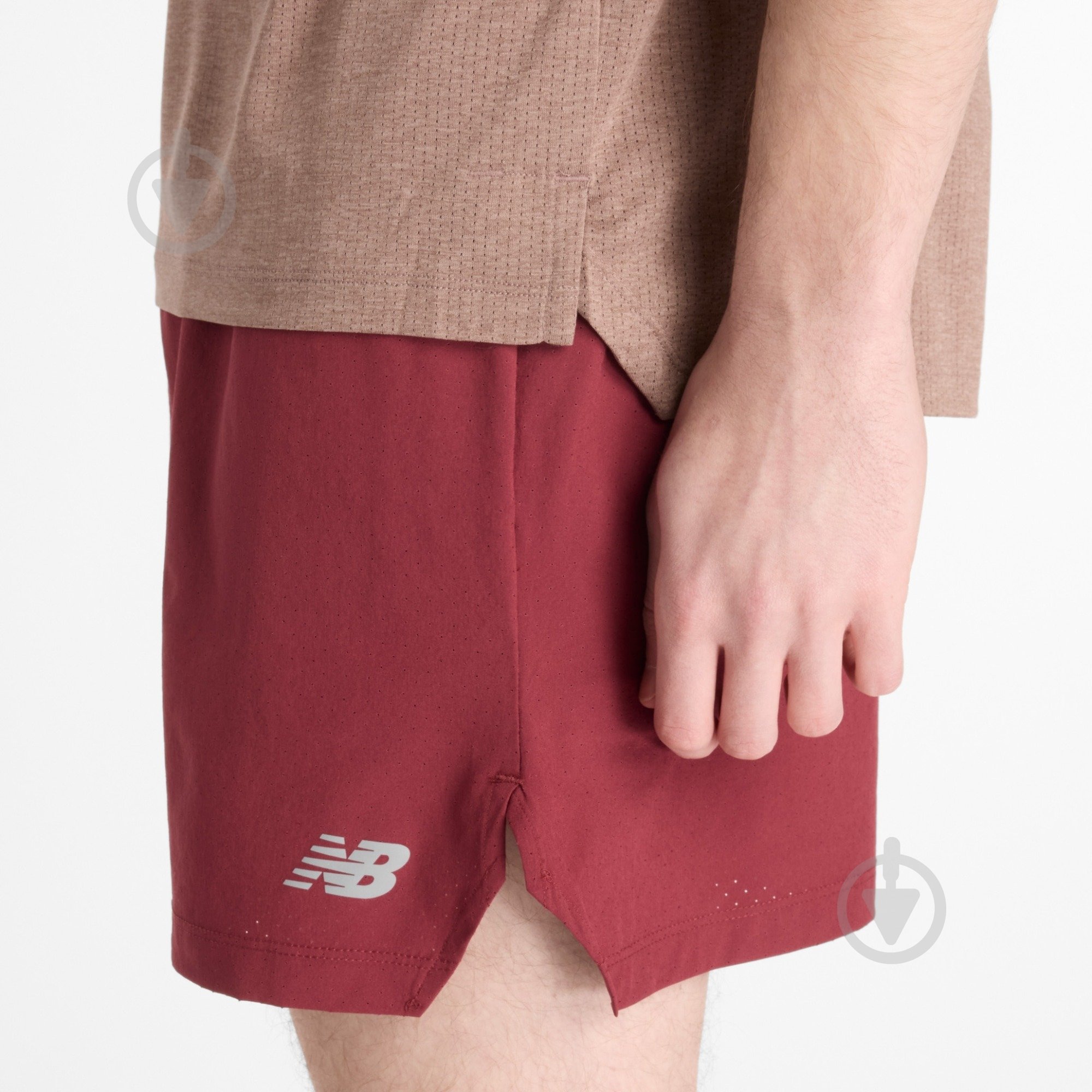 Футболка New Balance MT41253EAT р.S коричневий - фото 7 Футболка New Balance MT41253EAT р.S коричневий - фото 7